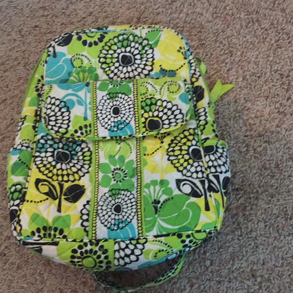 Vera bradley limes up mini bookbag